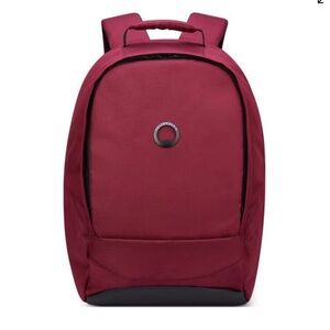Delsey Securban 15.6 in. Laptop Backpack in Burgundy - NWT!